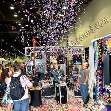 Surprise box confetti Cannon rental Phoenix AZ